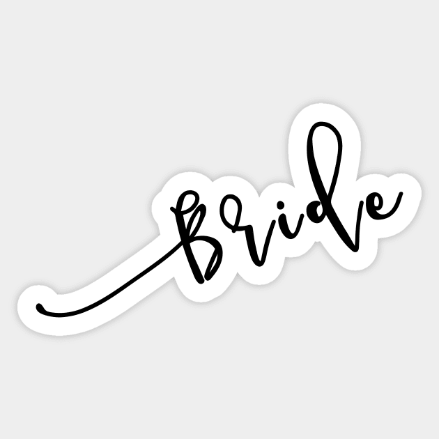 Bride Sticker by MartinAes